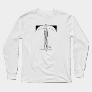 Mermaid Monogram T Long Sleeve T-Shirt